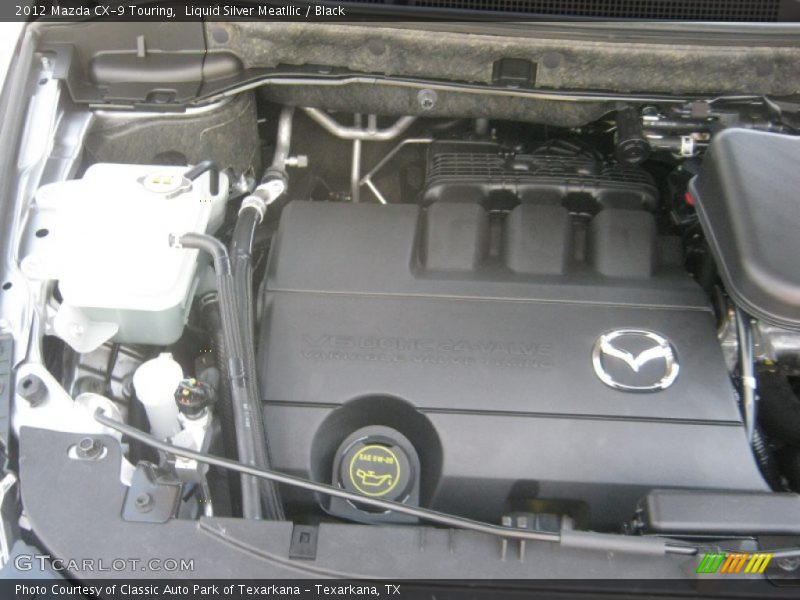 Liquid Silver Meatllic / Black 2012 Mazda CX-9 Touring