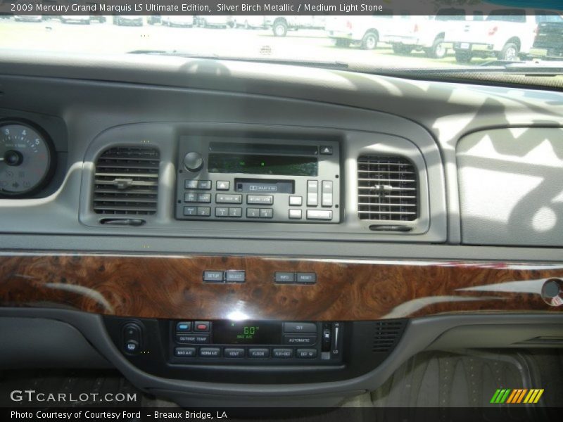 Silver Birch Metallic / Medium Light Stone 2009 Mercury Grand Marquis LS Ultimate Edition