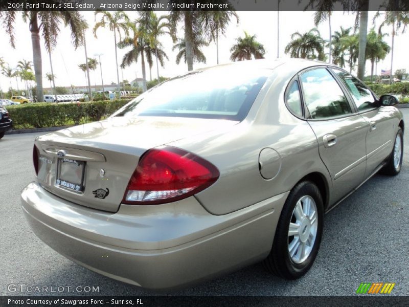 Arizona Beige Metallic / Medium Parchment 2004 Ford Taurus SEL Sedan
