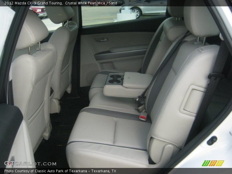 Rear Seat of 2012 CX-9 Grand Touring