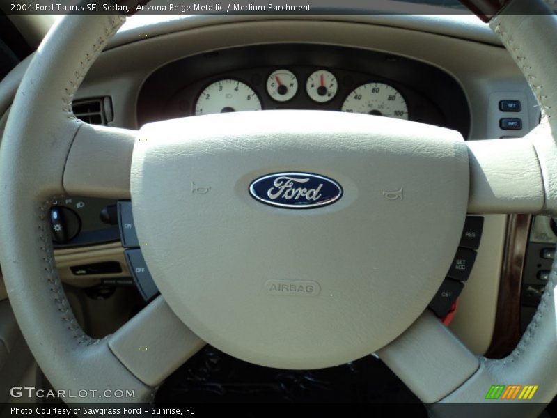 Arizona Beige Metallic / Medium Parchment 2004 Ford Taurus SEL Sedan