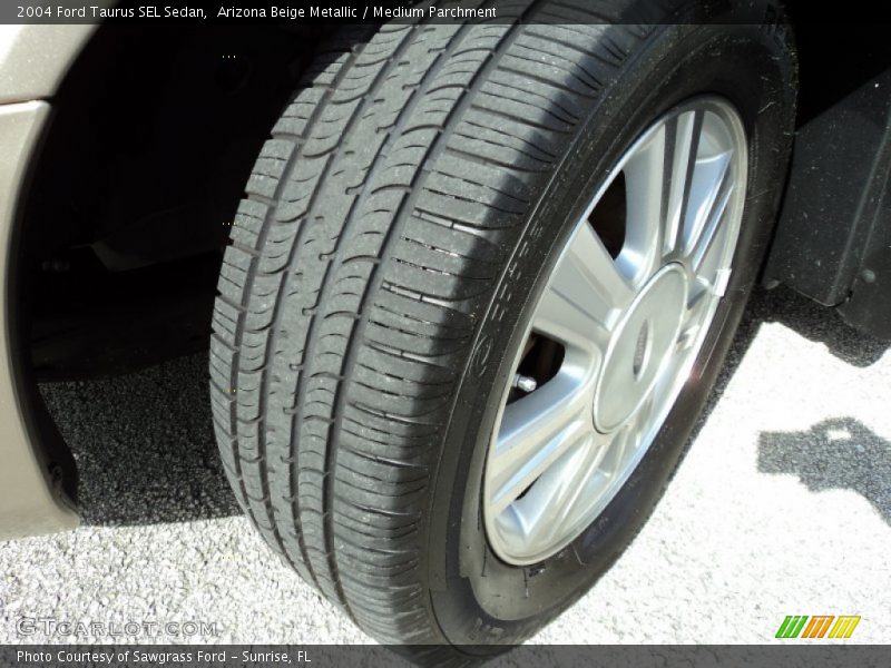Arizona Beige Metallic / Medium Parchment 2004 Ford Taurus SEL Sedan