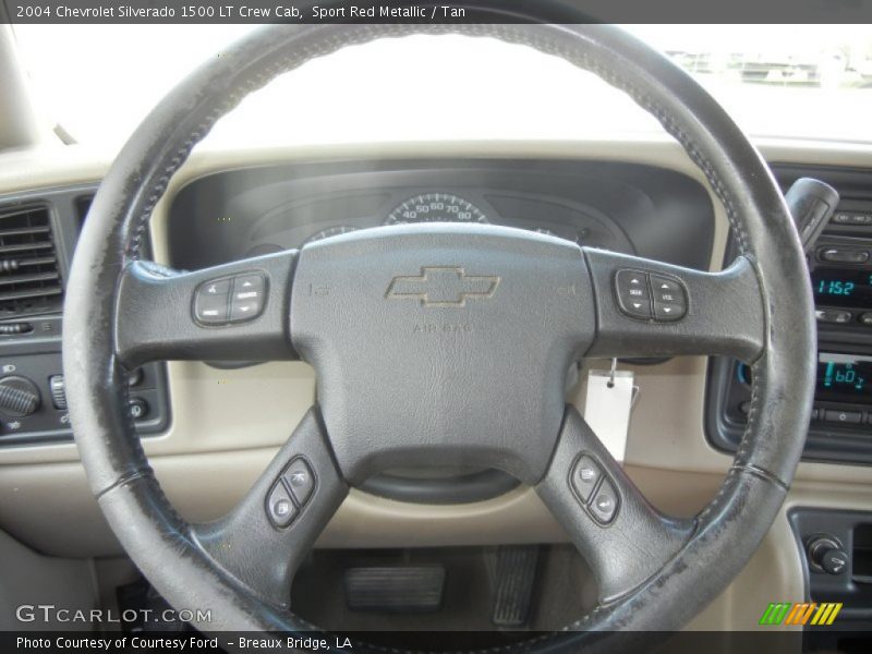 Sport Red Metallic / Tan 2004 Chevrolet Silverado 1500 LT Crew Cab