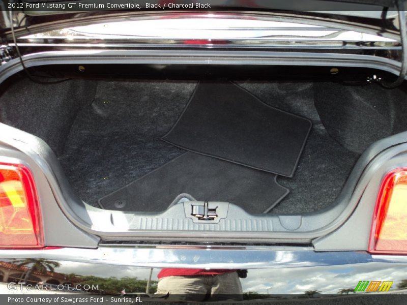 Black / Charcoal Black 2012 Ford Mustang GT Premium Convertible
