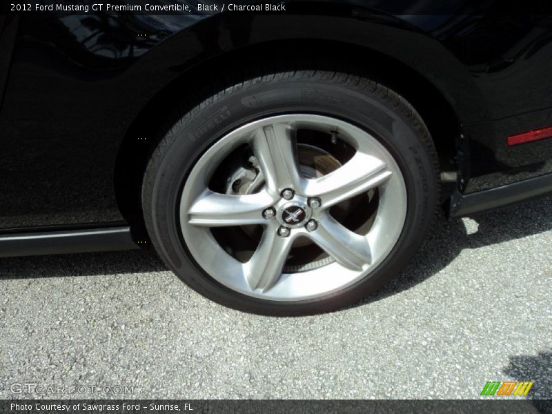 Black / Charcoal Black 2012 Ford Mustang GT Premium Convertible