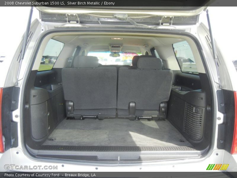 Silver Birch Metallic / Ebony 2008 Chevrolet Suburban 1500 LS