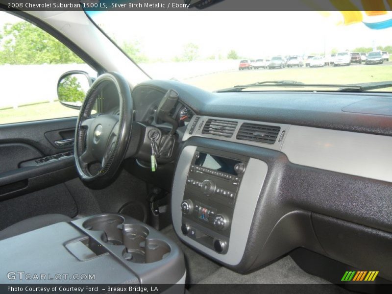 Silver Birch Metallic / Ebony 2008 Chevrolet Suburban 1500 LS