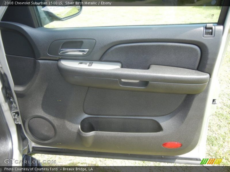 Silver Birch Metallic / Ebony 2008 Chevrolet Suburban 1500 LS