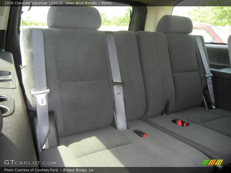 Silver Birch Metallic / Ebony 2008 Chevrolet Suburban 1500 LS