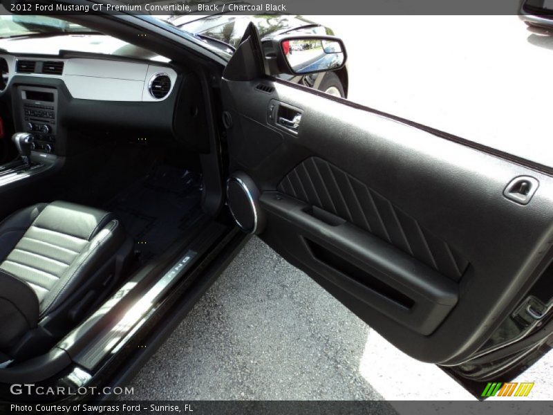 Black / Charcoal Black 2012 Ford Mustang GT Premium Convertible