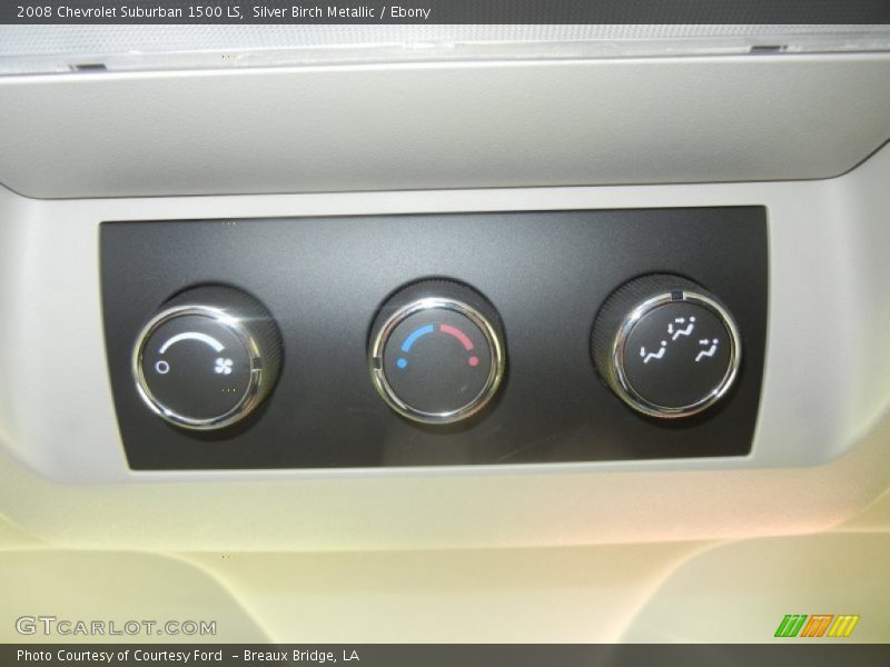 Silver Birch Metallic / Ebony 2008 Chevrolet Suburban 1500 LS