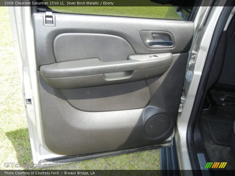 Silver Birch Metallic / Ebony 2008 Chevrolet Suburban 1500 LS