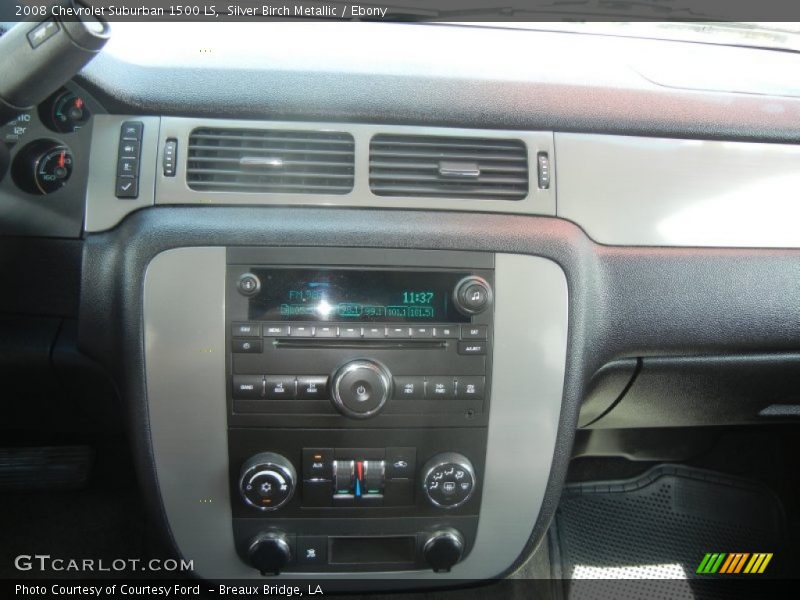 Silver Birch Metallic / Ebony 2008 Chevrolet Suburban 1500 LS
