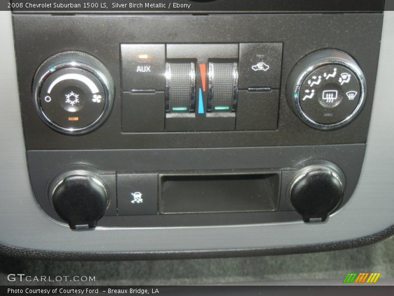 Silver Birch Metallic / Ebony 2008 Chevrolet Suburban 1500 LS