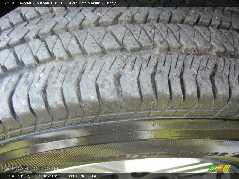 Silver Birch Metallic / Ebony 2008 Chevrolet Suburban 1500 LS
