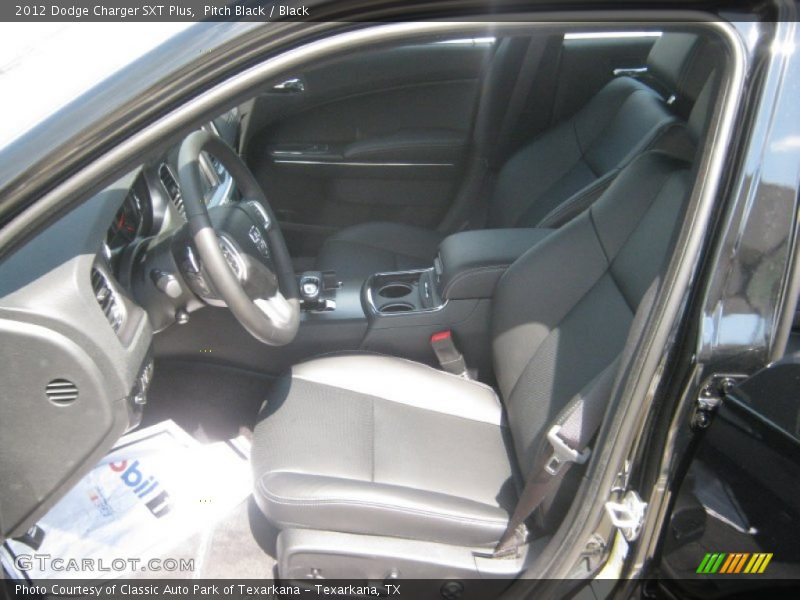 Pitch Black / Black 2012 Dodge Charger SXT Plus