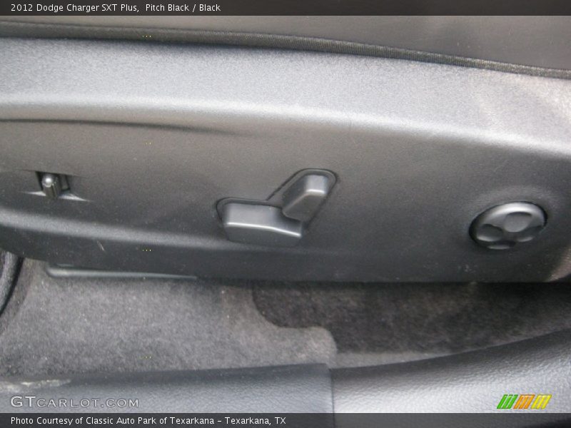 Pitch Black / Black 2012 Dodge Charger SXT Plus