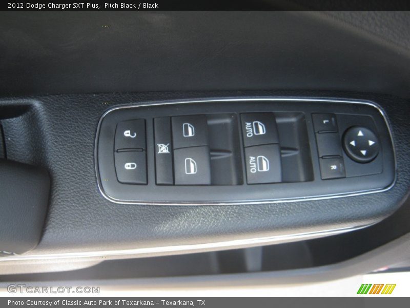 Pitch Black / Black 2012 Dodge Charger SXT Plus