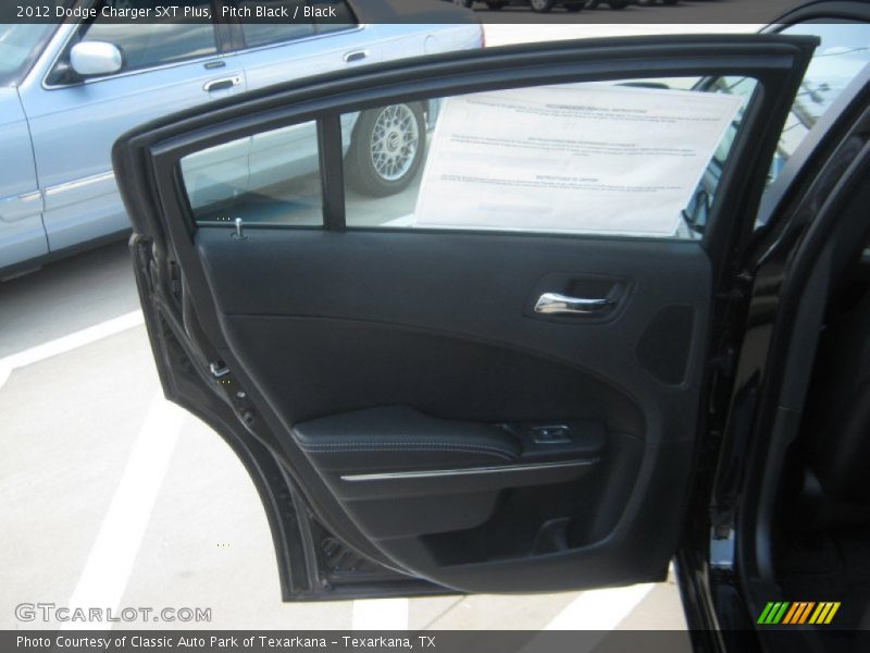 Pitch Black / Black 2012 Dodge Charger SXT Plus