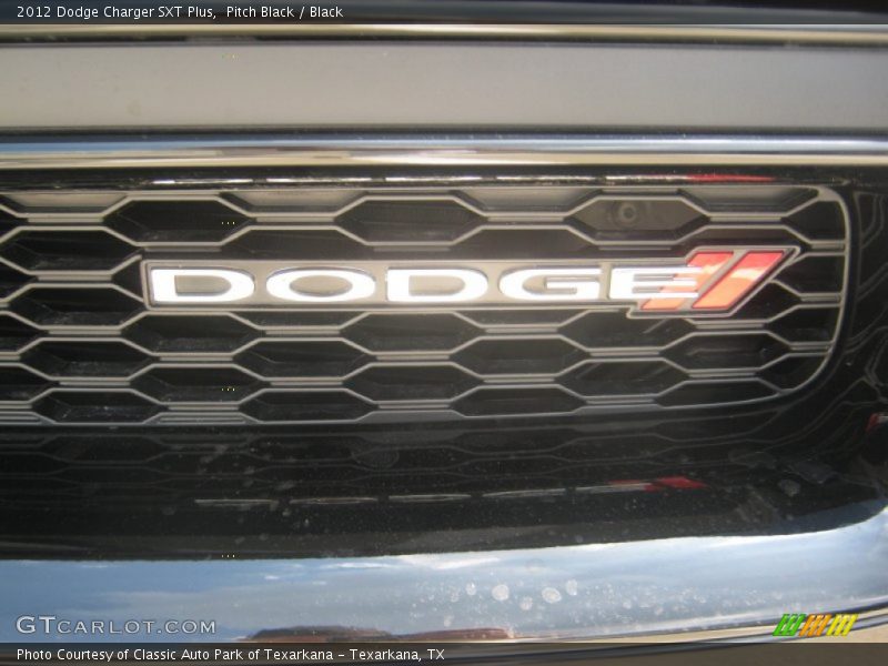 Pitch Black / Black 2012 Dodge Charger SXT Plus