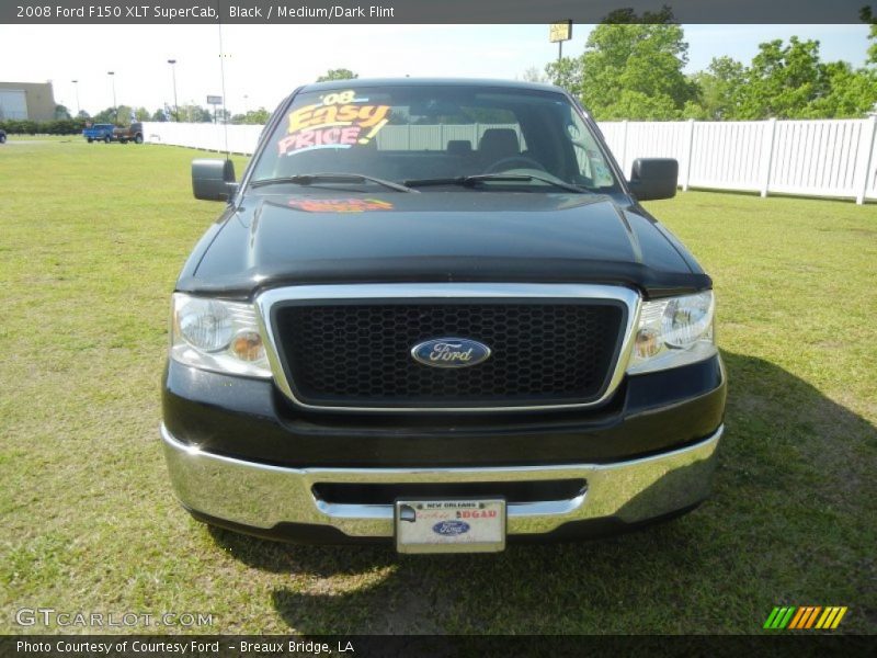 Black / Medium/Dark Flint 2008 Ford F150 XLT SuperCab