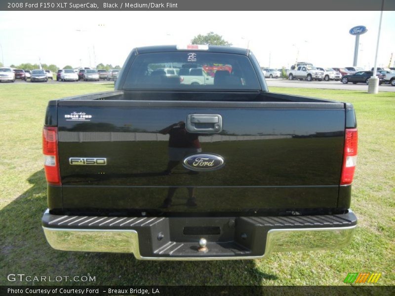 Black / Medium/Dark Flint 2008 Ford F150 XLT SuperCab