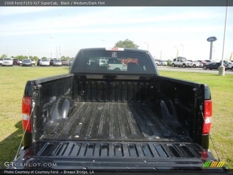 Black / Medium/Dark Flint 2008 Ford F150 XLT SuperCab