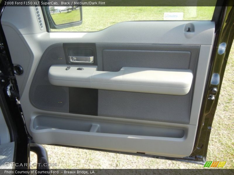 Black / Medium/Dark Flint 2008 Ford F150 XLT SuperCab