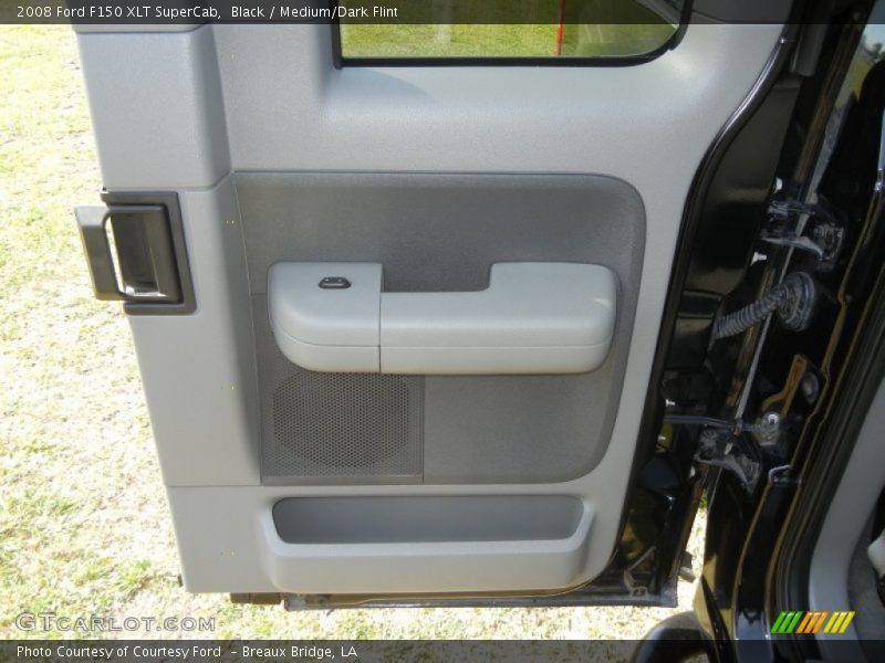 Black / Medium/Dark Flint 2008 Ford F150 XLT SuperCab