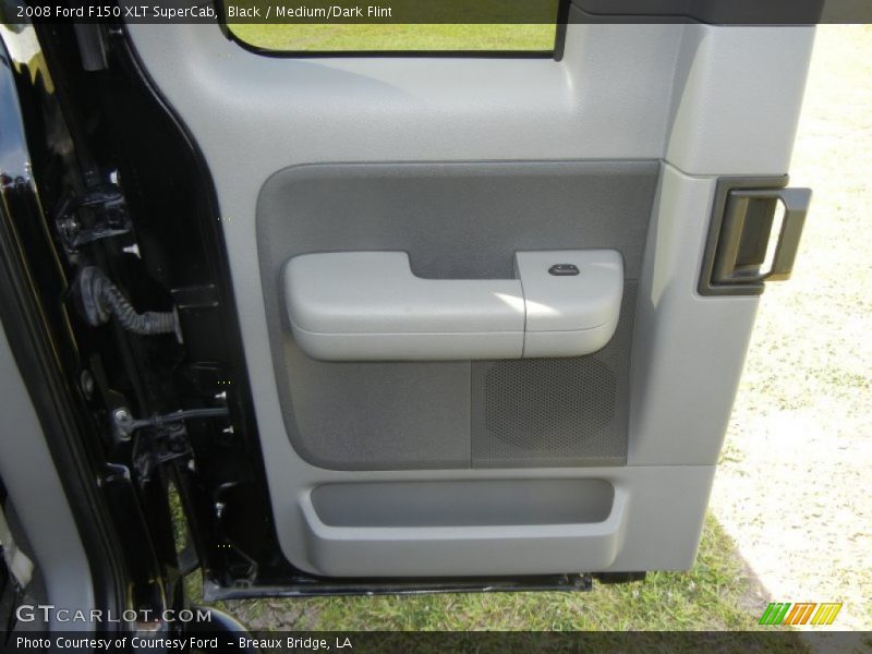 Black / Medium/Dark Flint 2008 Ford F150 XLT SuperCab