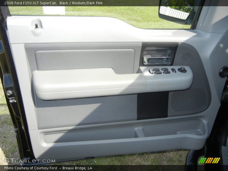 Black / Medium/Dark Flint 2008 Ford F150 XLT SuperCab