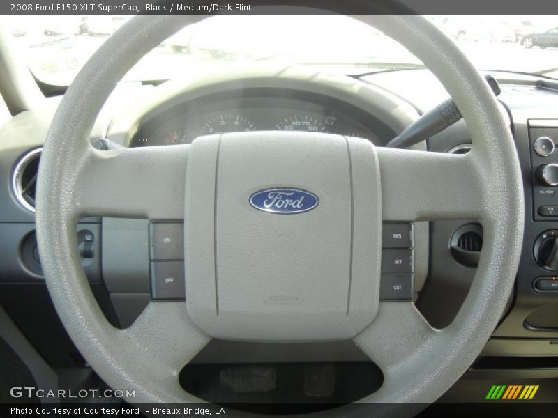 Black / Medium/Dark Flint 2008 Ford F150 XLT SuperCab