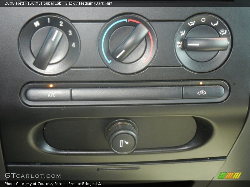 Black / Medium/Dark Flint 2008 Ford F150 XLT SuperCab