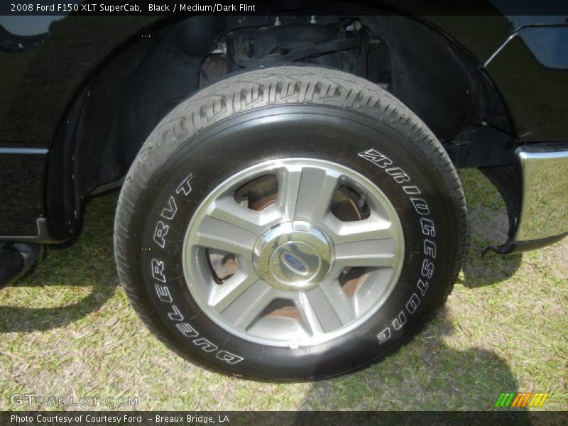 Black / Medium/Dark Flint 2008 Ford F150 XLT SuperCab