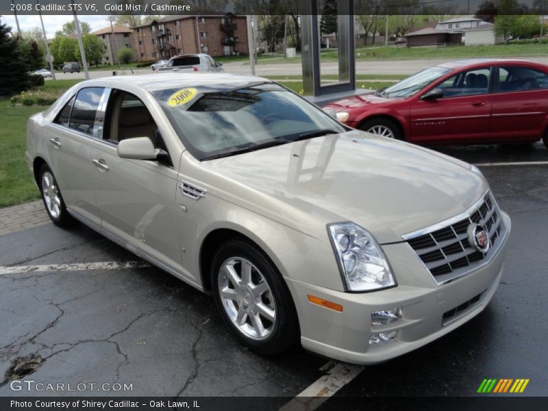 Gold Mist / Cashmere 2008 Cadillac STS V6