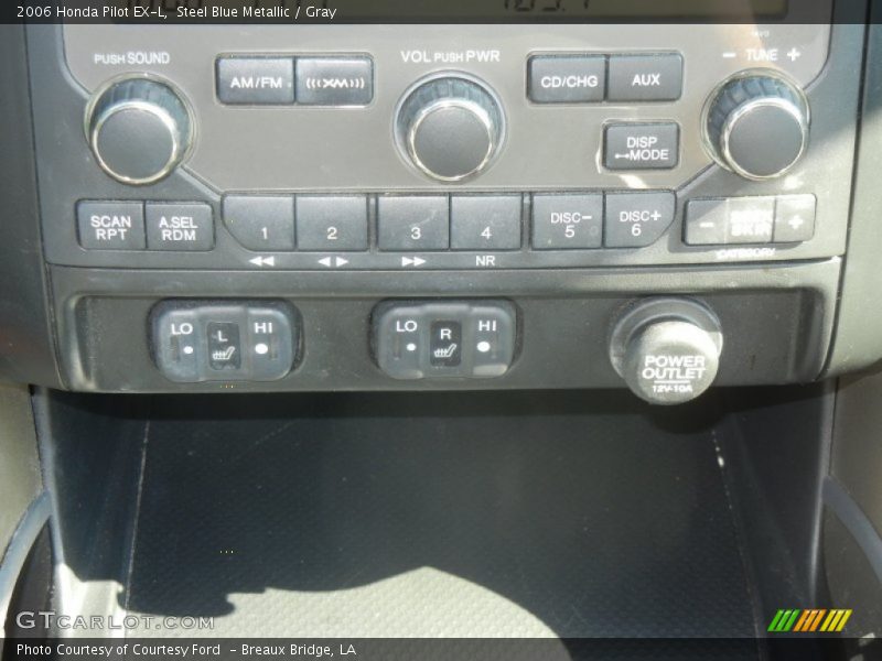 Steel Blue Metallic / Gray 2006 Honda Pilot EX-L