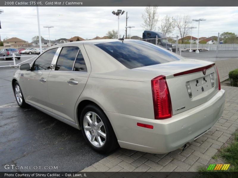 Gold Mist / Cashmere 2008 Cadillac STS V6