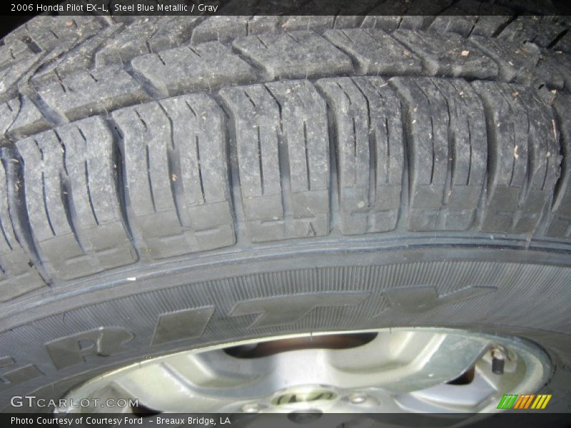Steel Blue Metallic / Gray 2006 Honda Pilot EX-L