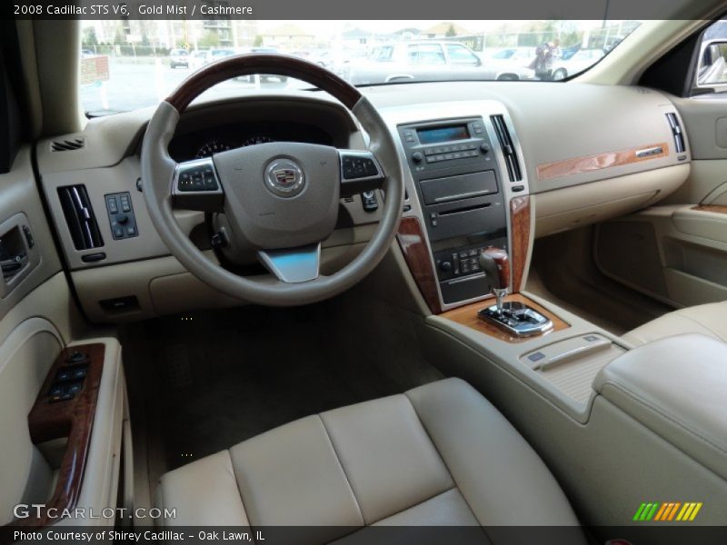 Gold Mist / Cashmere 2008 Cadillac STS V6