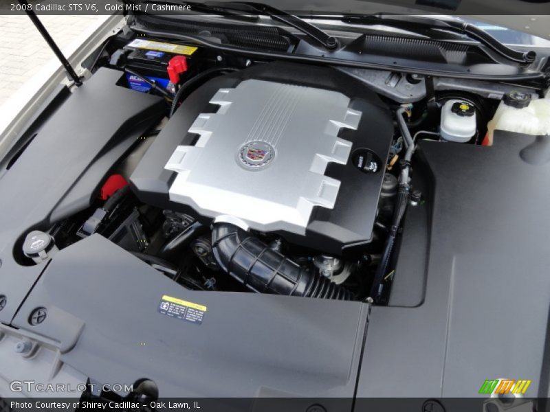 Gold Mist / Cashmere 2008 Cadillac STS V6
