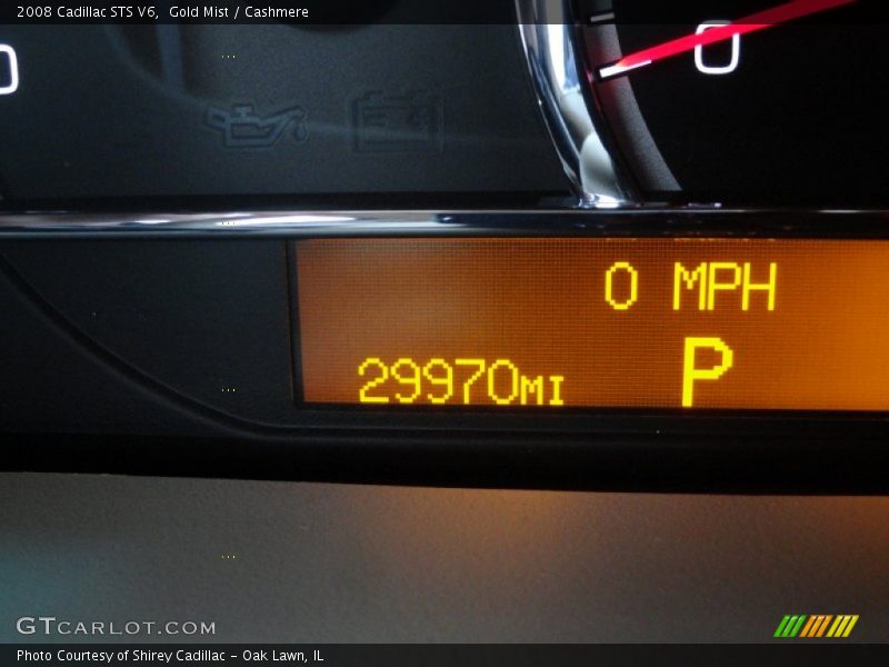 Gold Mist / Cashmere 2008 Cadillac STS V6