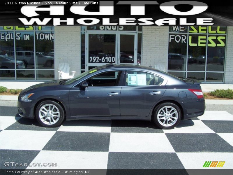 Metallic Slate / Cafe Latte 2011 Nissan Maxima 3.5 SV