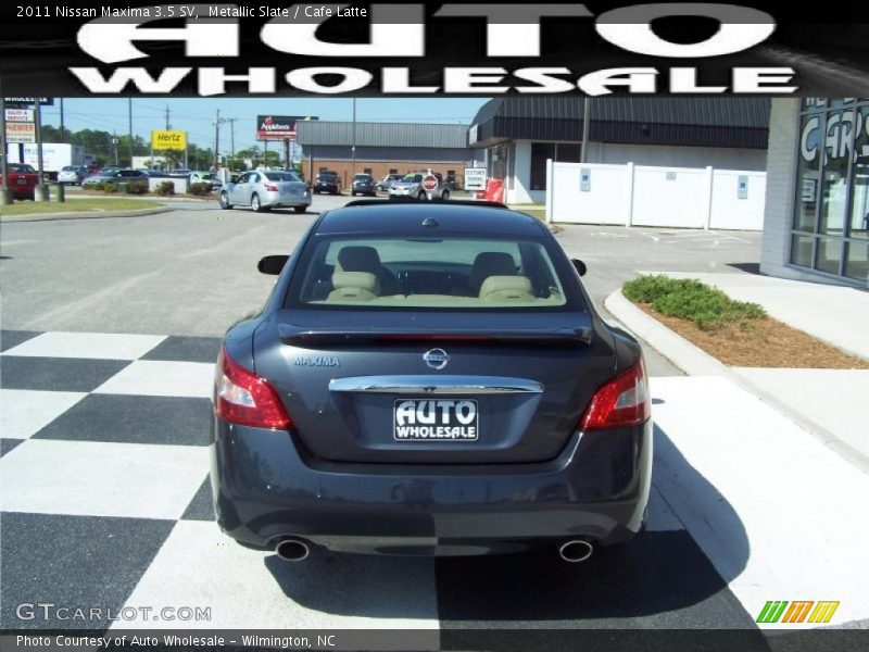 Metallic Slate / Cafe Latte 2011 Nissan Maxima 3.5 SV