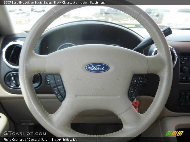 Black Clearcoat / Medium Parchment 2005 Ford Expedition Eddie Bauer