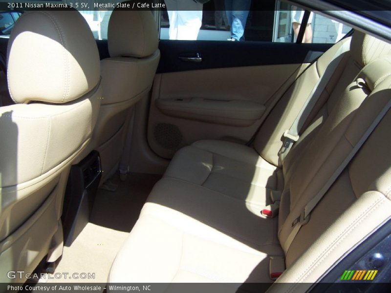 Metallic Slate / Cafe Latte 2011 Nissan Maxima 3.5 SV