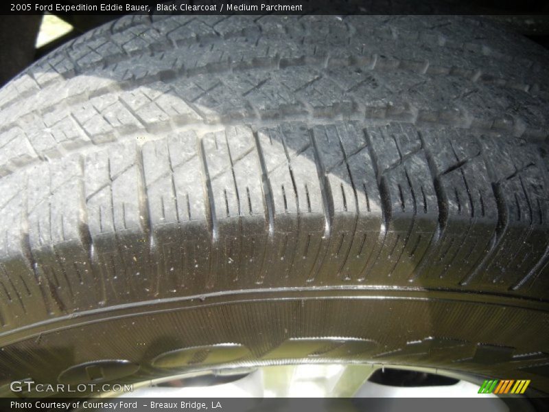 Black Clearcoat / Medium Parchment 2005 Ford Expedition Eddie Bauer