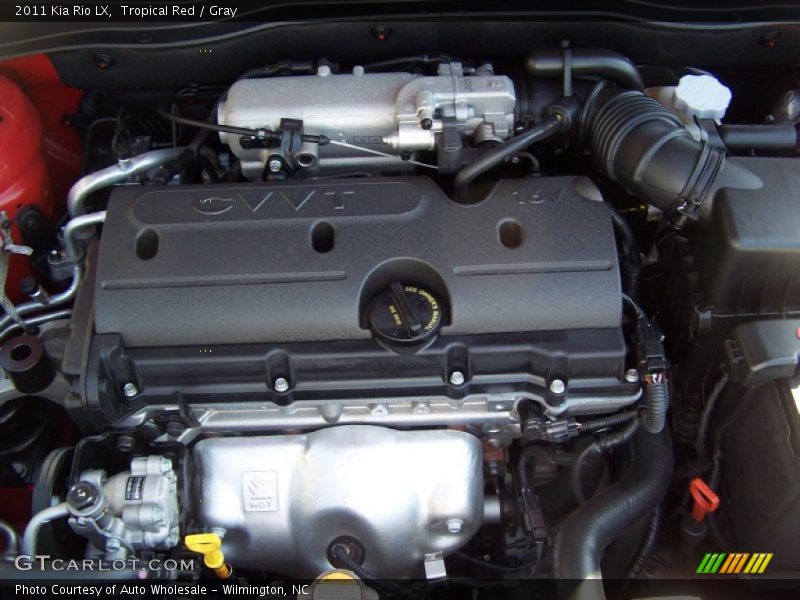 Tropical Red / Gray 2011 Kia Rio LX