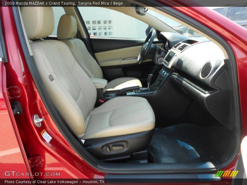  2009 MAZDA6 s Grand Touring Beige Interior