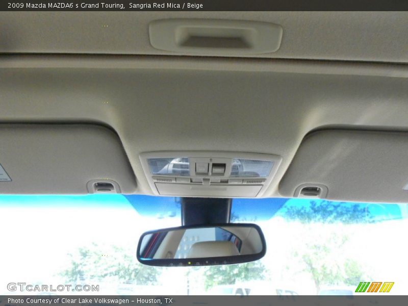 Sangria Red Mica / Beige 2009 Mazda MAZDA6 s Grand Touring