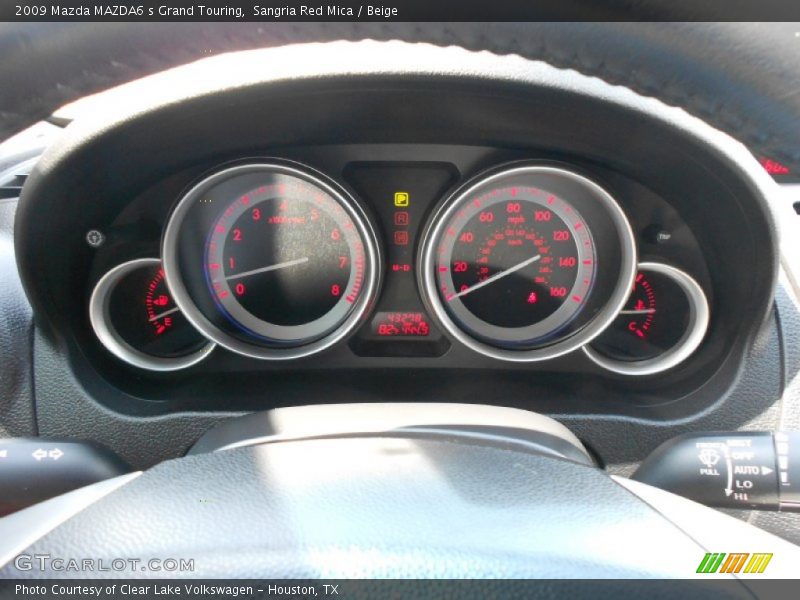  2009 MAZDA6 s Grand Touring s Grand Touring Gauges
